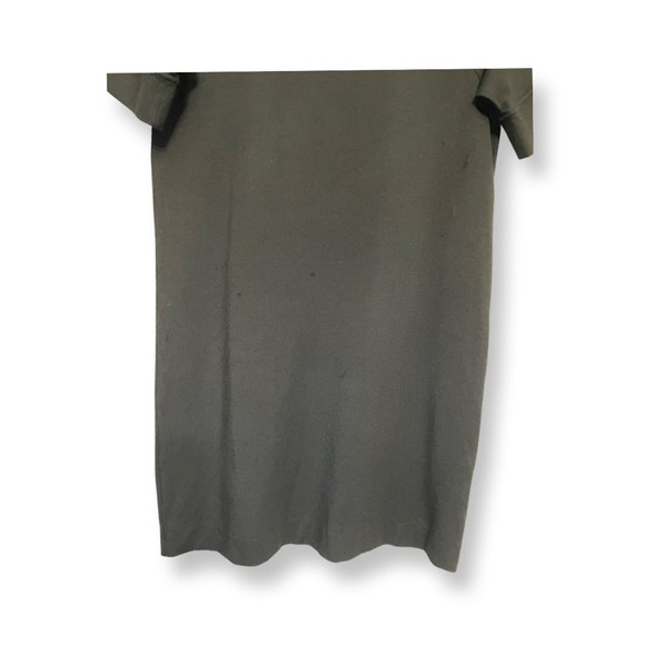 Theory Athrina Shift Dress Studded Knit Jewel Neckline Black Women's Small - Picture 3 of 8